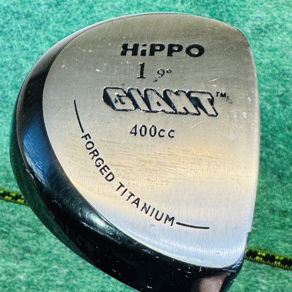 Vintage HiPPO 1 Driver Mens RH Giant Superlite S 9° Black China Golf Club